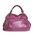 Bolso de Mano con Correa, 280&euro;, Bolso, Morado, Animal - Piel, Vista frontal